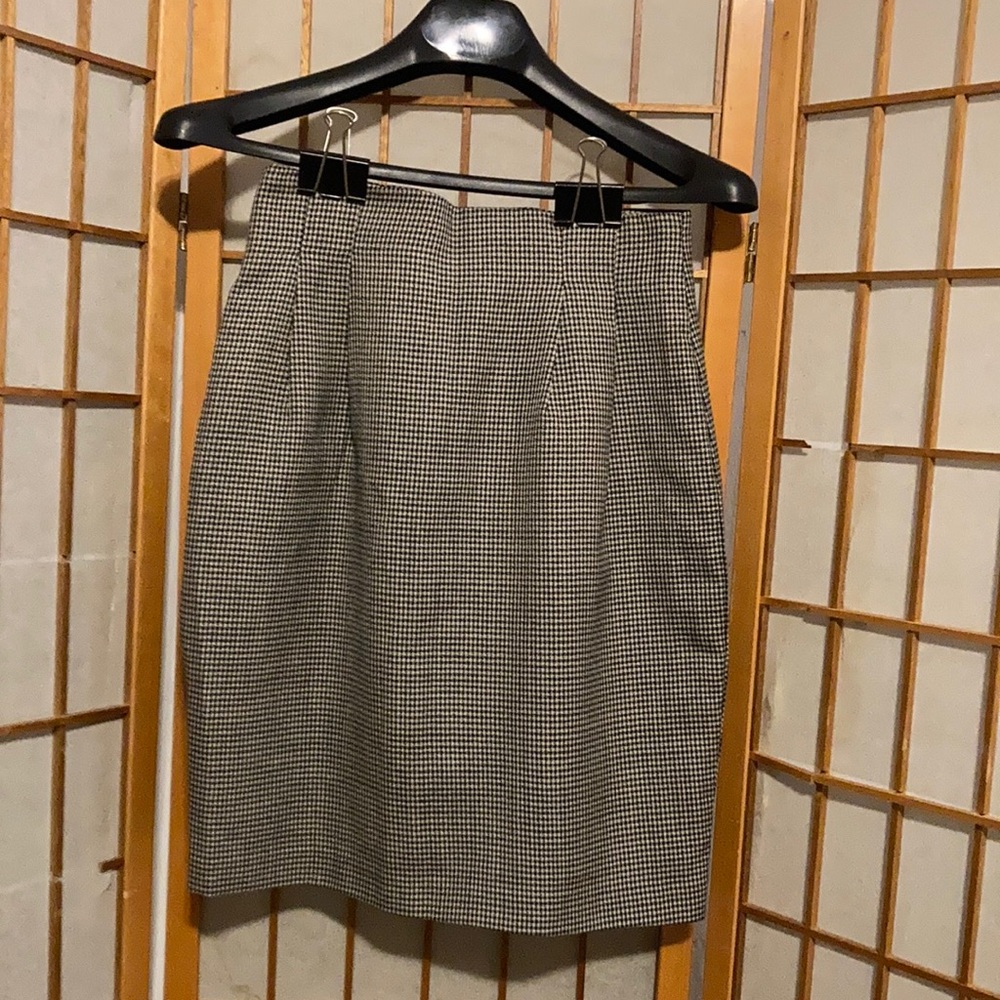 NYCC New York Clothing Co. vintage straight mini skirt.